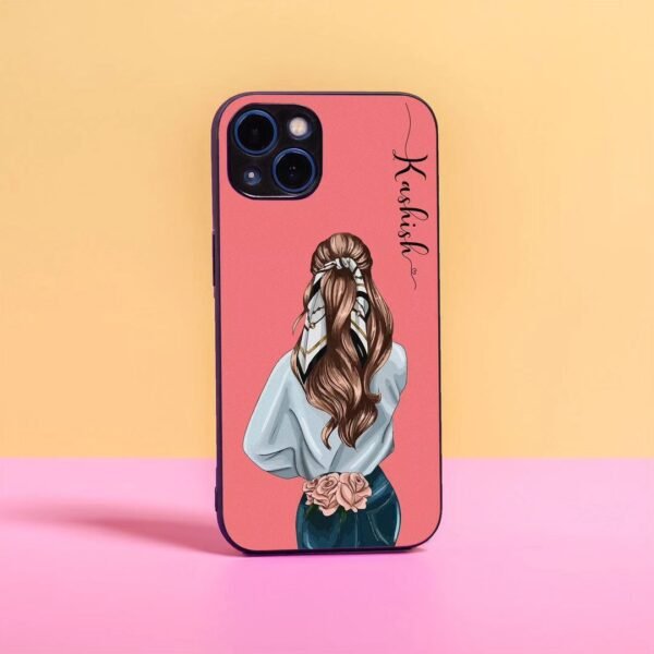 Pink Girl Print Case