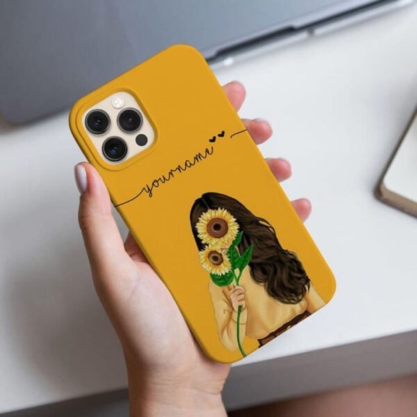 Girl Vector Name Phone Case
