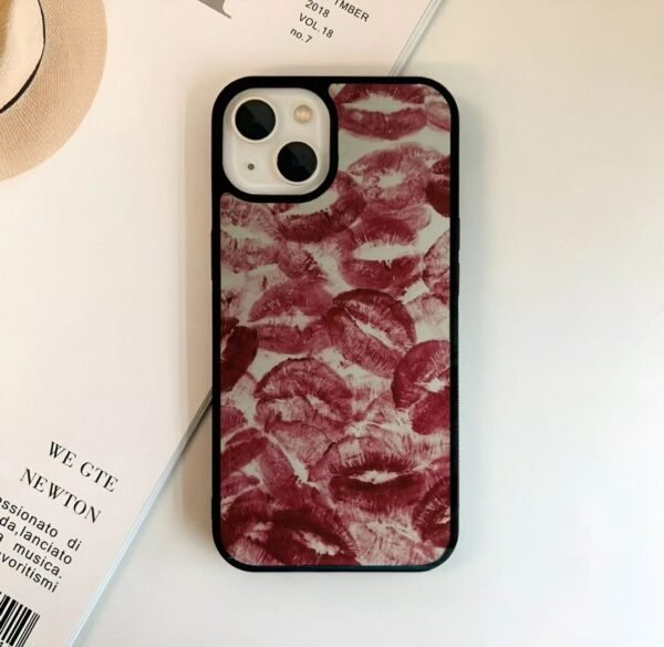 Lipstick Kiss Print Phone Case
