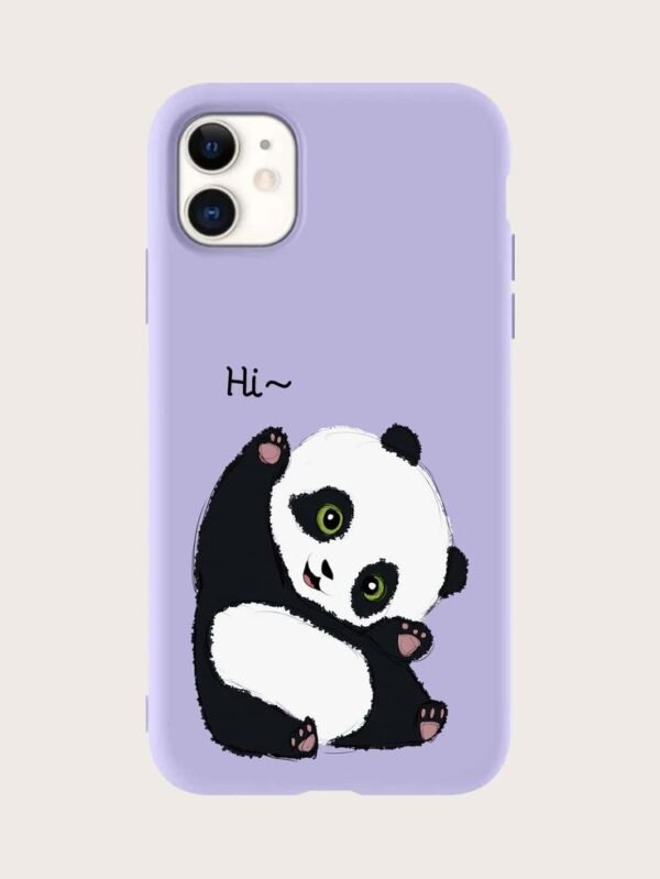 Panda Print Phone Case
