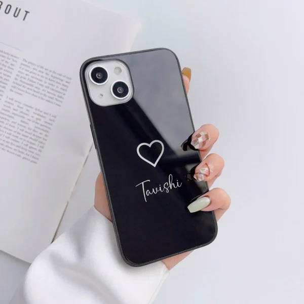 Aesthetic Heart Shape Case