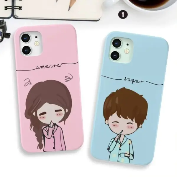 Cute Couple Name Cases