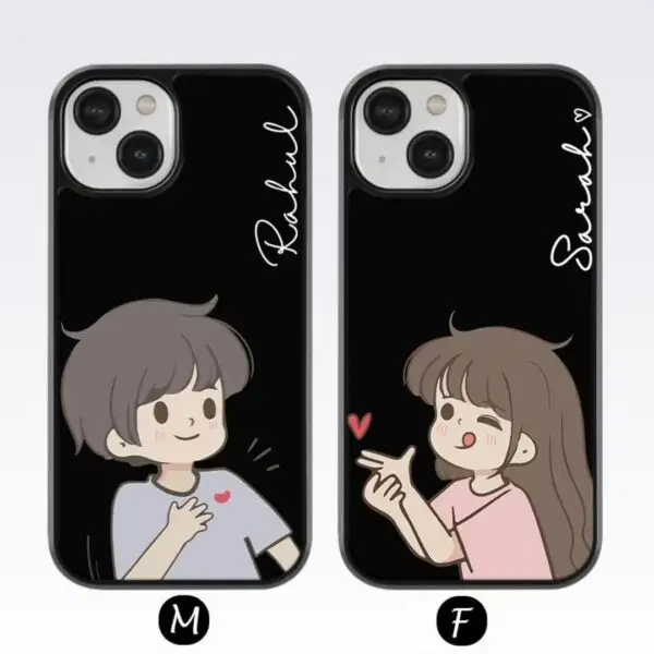 Cute Couple Name Cases