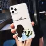 cute girl clear name case