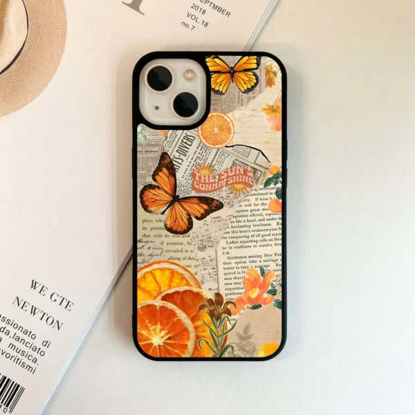 Aesthetic Orange Shine