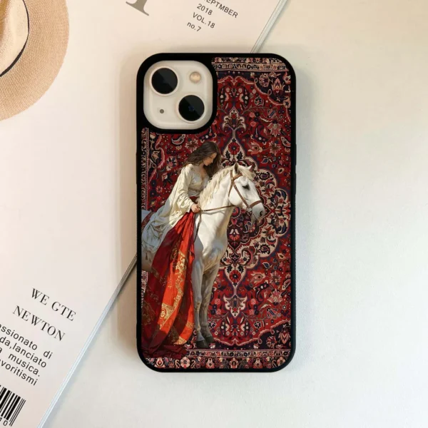 Royal Rider Tapestry Case