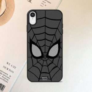 Black spiderman mask case